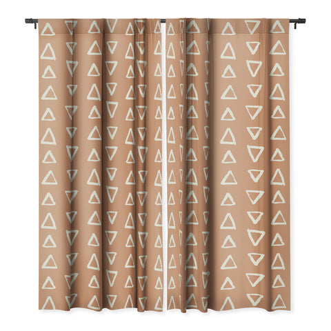 Avenie Modern Boho Triangles Blackout Non Repeat