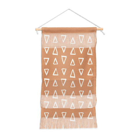 Avenie Modern Boho Triangles Wall Hanging Portrait