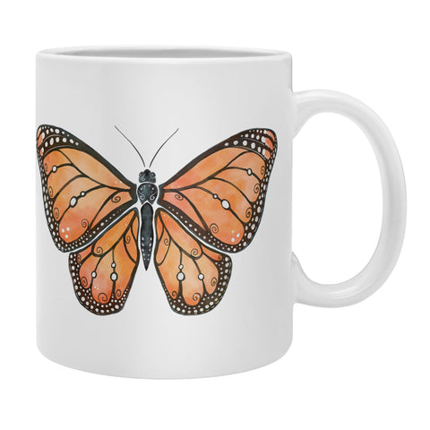 Avenie Monarch Butterfly Orange Coffee Mug