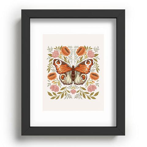 Avenie Morris Inspired Butterfly Recessed Framing Rectangle