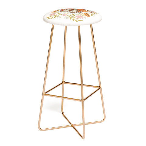 Avenie Morris Inspired Butterfly Bar Stool