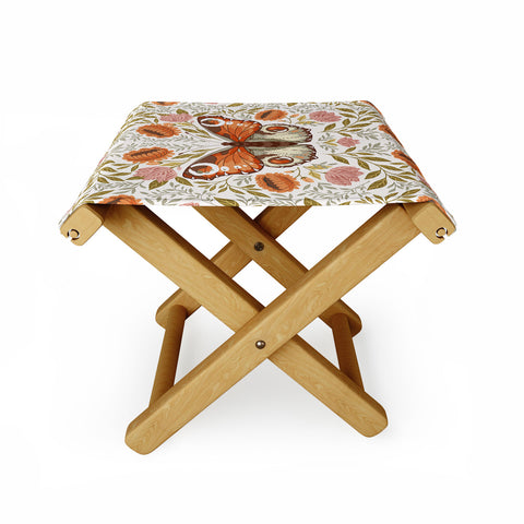 Avenie Morris Inspired Butterfly I Folding Stool