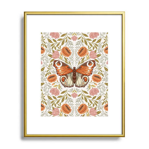 Avenie Morris Inspired Butterfly I Metal Framed Art Print
