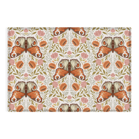 Avenie Morris Inspired Butterfly I Outdoor Rug