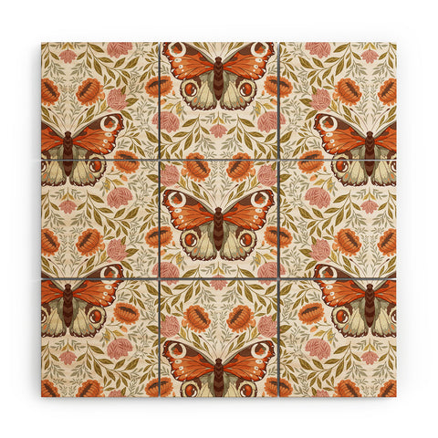 Avenie Morris Inspired Butterfly I Wood Wall Mural