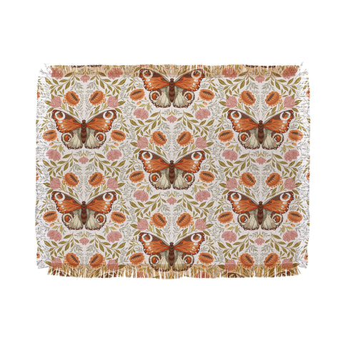 Avenie Morris Inspired Butterfly I Throw Blanket