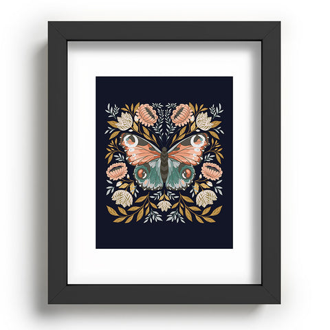 Avenie Morris Inspired Butterfly II Recessed Framing Rectangle