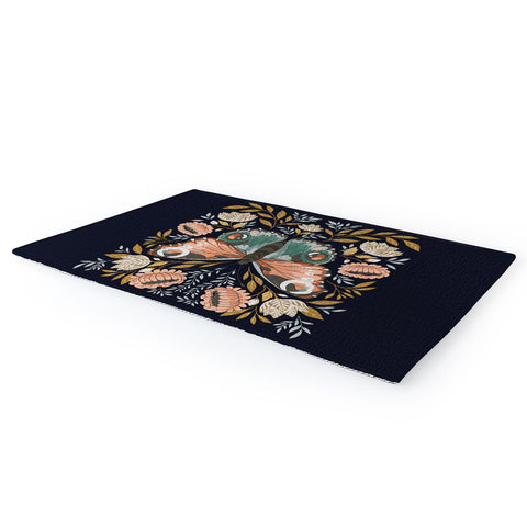 Avenie Morris Inspired Butterfly II Area Rug