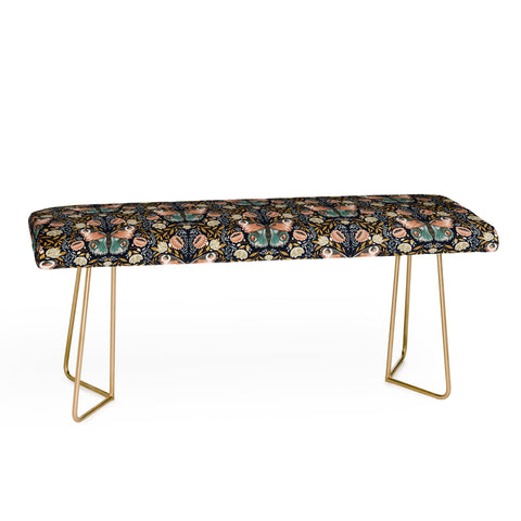 Avenie Morris Inspired Butterfly III Bench