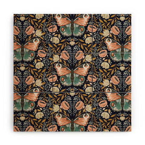 Avenie Morris Inspired Butterfly III Wood Wall Mural