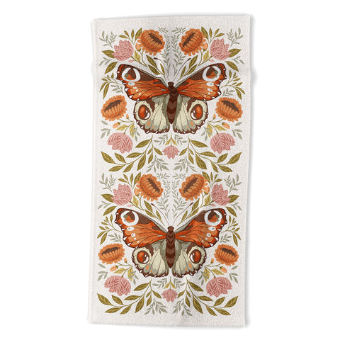 Avenie Morris Inspired Butterfly Beach Towel