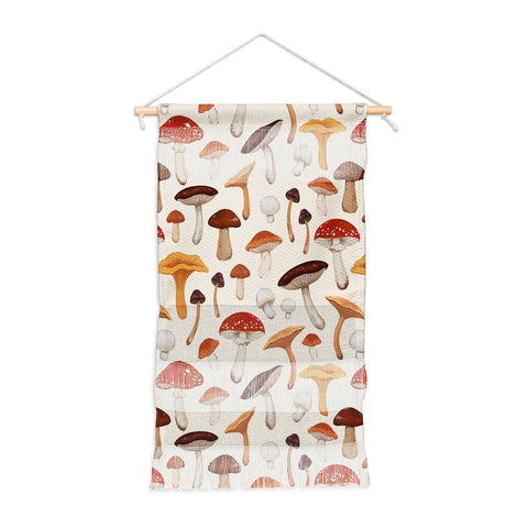 Avenie Mushroom Pattern Wall Hanging Portrait