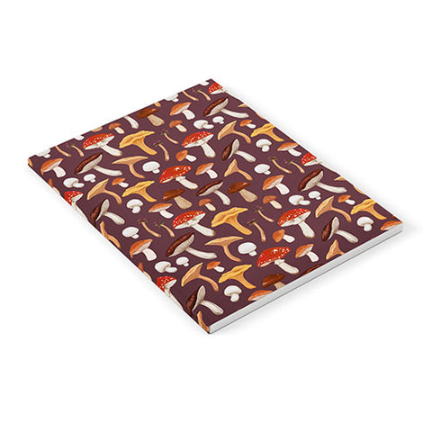 Avenie Mushroom Woodland Pattern Notebook