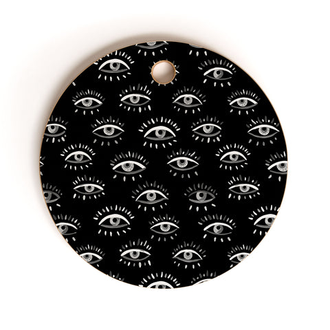Avenie Mystic Eye Cutting Board Round