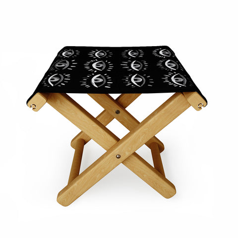 Avenie Mystic Eye Folding Stool