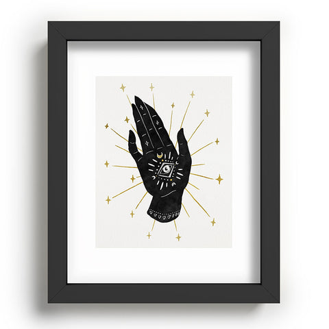 Avenie Mystic Hand with Eye Recessed Framing Rectangle