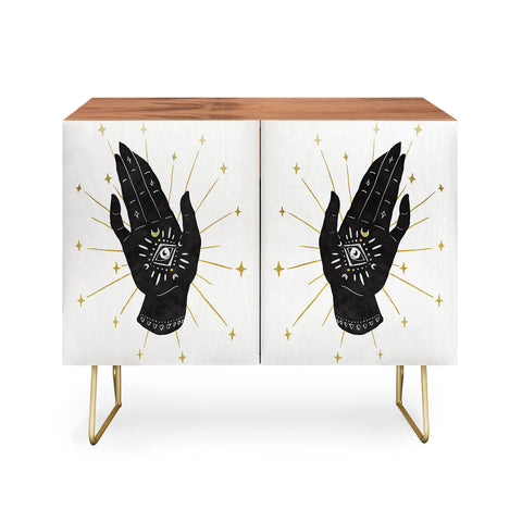 Avenie Mystic Hand with Eye Credenza