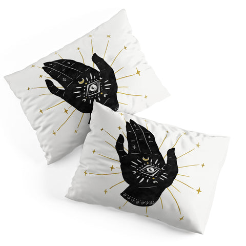 Avenie Mystic Hand with Eye Pillow Shams