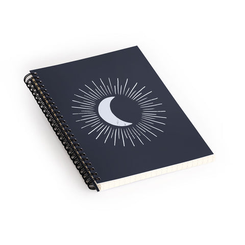 Avenie Nightglow Navy Spiral Notebook