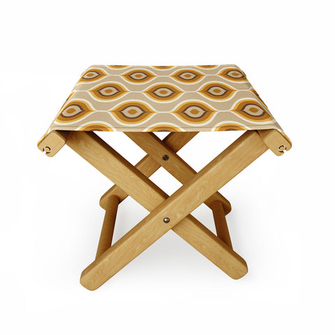 Avenie Ogee Neutral Folding Stool