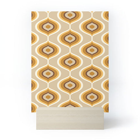 Avenie Ogee Neutral Mini Art Print