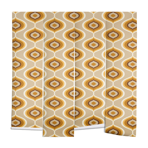 Avenie Ogee Neutral Wall Mural