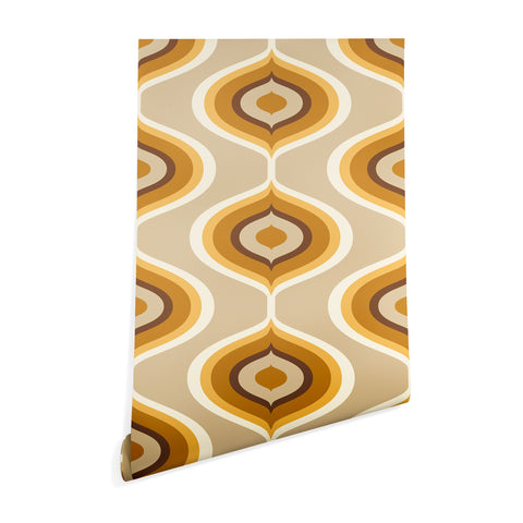 Avenie Ogee Neutral Wallpaper