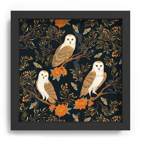Avenie Owl Forest Recessed Framing Square
