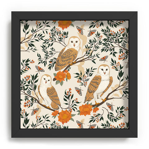 Avenie Owl Forest I Recessed Framing Square
