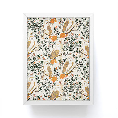 Avenie Owl Forest I Framed Mini Art Print