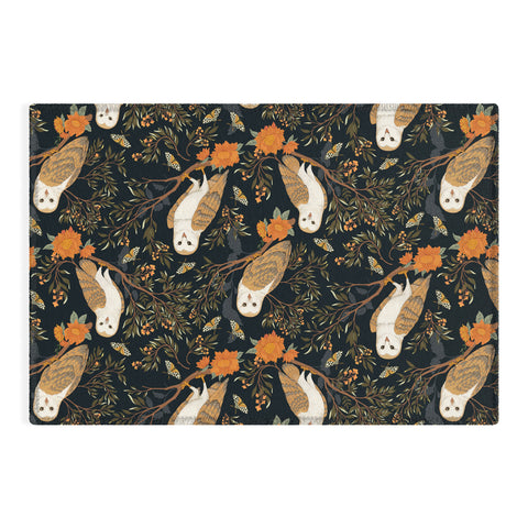 Avenie Owl Forest Outdoor Rug