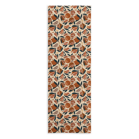 Avenie Pomegranate Terracotta Yoga Towel