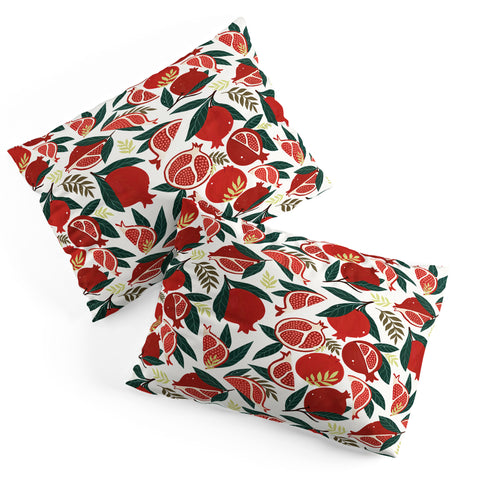 Avenie Pomegranates Pattern Pillow Shams
