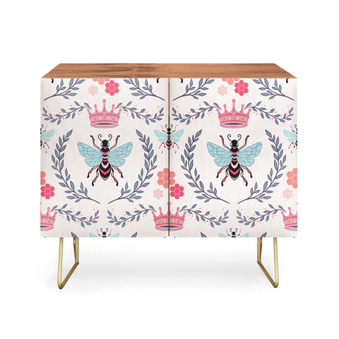 Avenie Queen Bee Coral Credenza