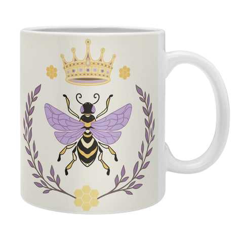 Avenie Queen Bee Lavender Coffee Mug
