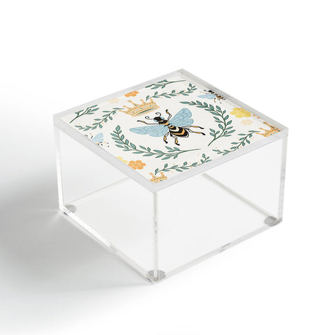 Avenie Queen Bee with Crown Acrylic Box
