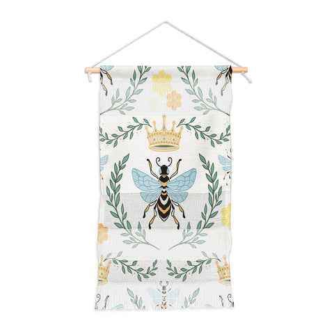 Avenie Queen Bee with Crown Wall Hanging Portrait