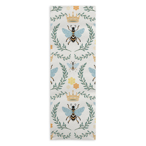 Avenie Queen Bee with Crown Yoga Towel