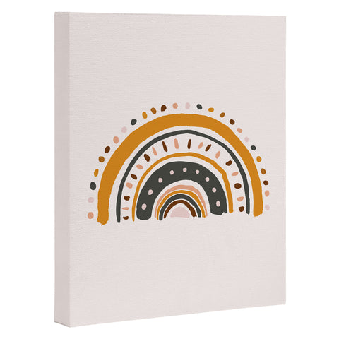 Avenie Rainy Day Rainbow Art Canvas