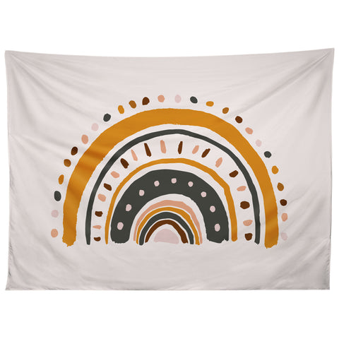 Avenie Rainy Day Rainbow Tapestry