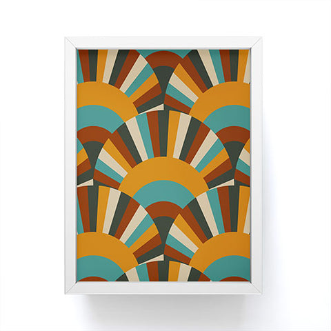 Avenie Retro Summer Hip Sunshine Framed Mini Art Print