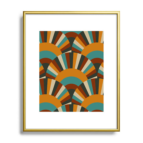 Avenie Retro Summer Hip Sunshine Metal Framed Art Print