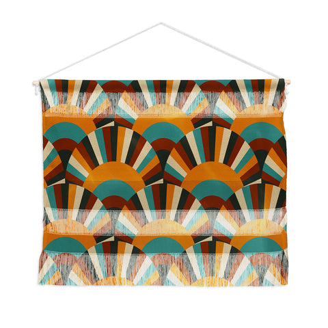 Avenie Retro Summer Hip Sunshine Wall Hanging Landscape