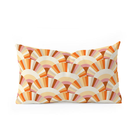 Avenie Retro Summer Sunshine Oblong Throw Pillow