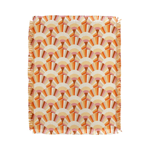 Avenie Retro Summer Sunshine Throw Blanket
