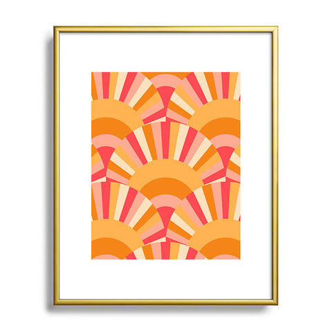 Avenie Retro Summer Sweet Sunshine Metal Framed Art Print