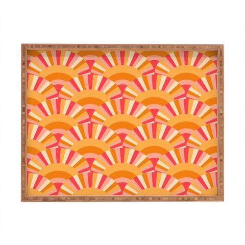 Avenie Retro Summer Sweet Sunshine Rectangular Tray