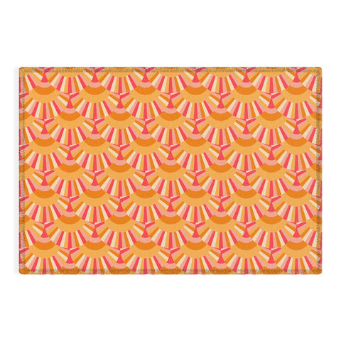 Avenie Retro Summer Sweet Sunshine Outdoor Rug