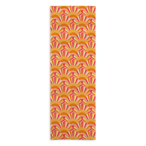 Avenie Retro Summer Sweet Sunshine Yoga Towel