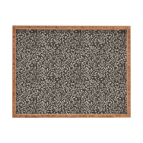 Avenie Secret Garden II Rectangular Tray